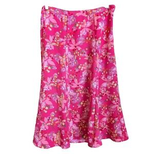 Boho Long Skirt 8 Floral Flowing Bright Spring Peasant Cottagecore Y2K Vintage